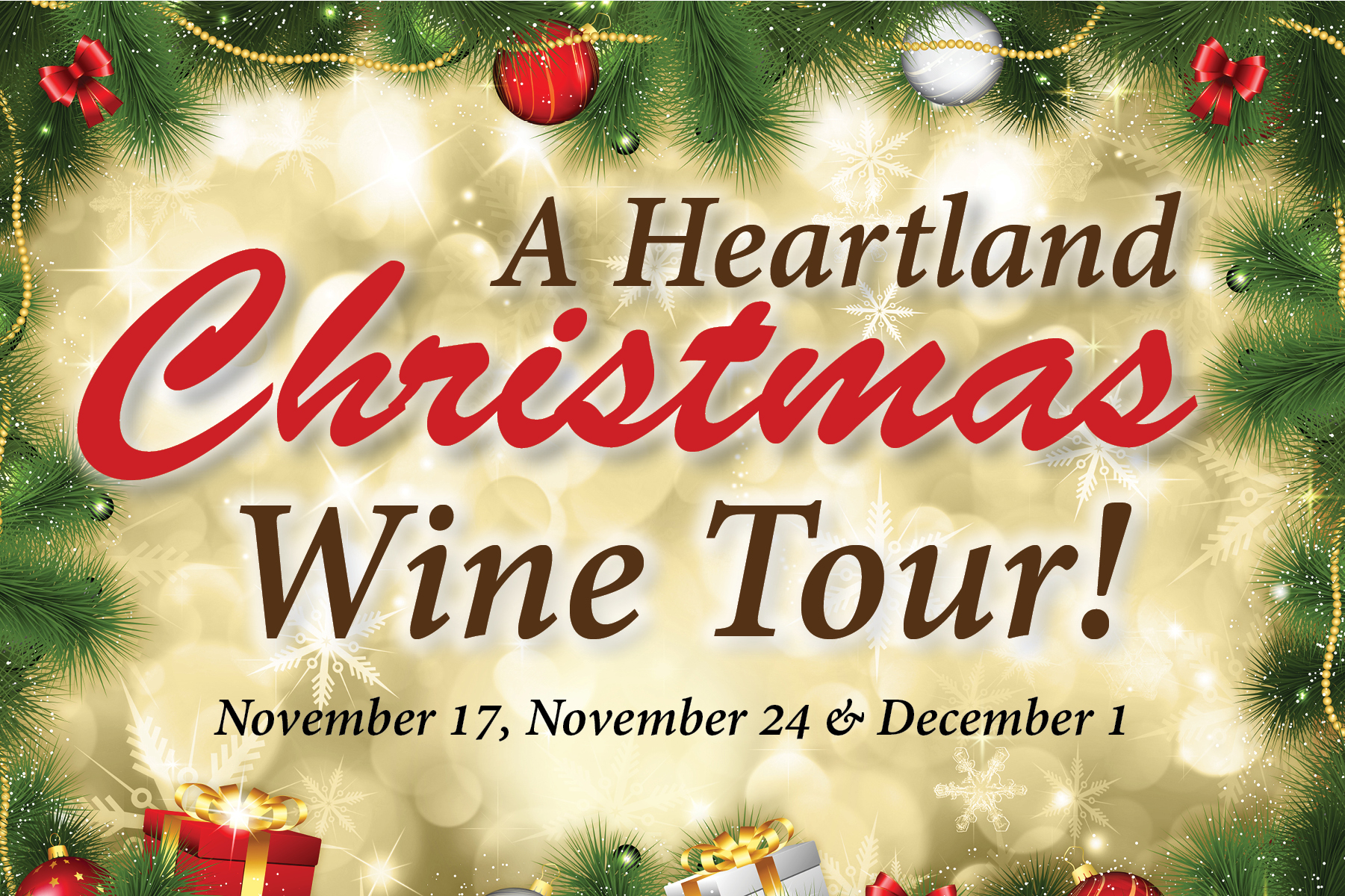 Heartland Christmas Wine Tour! Susquehanna Valley Limousine and Taxi